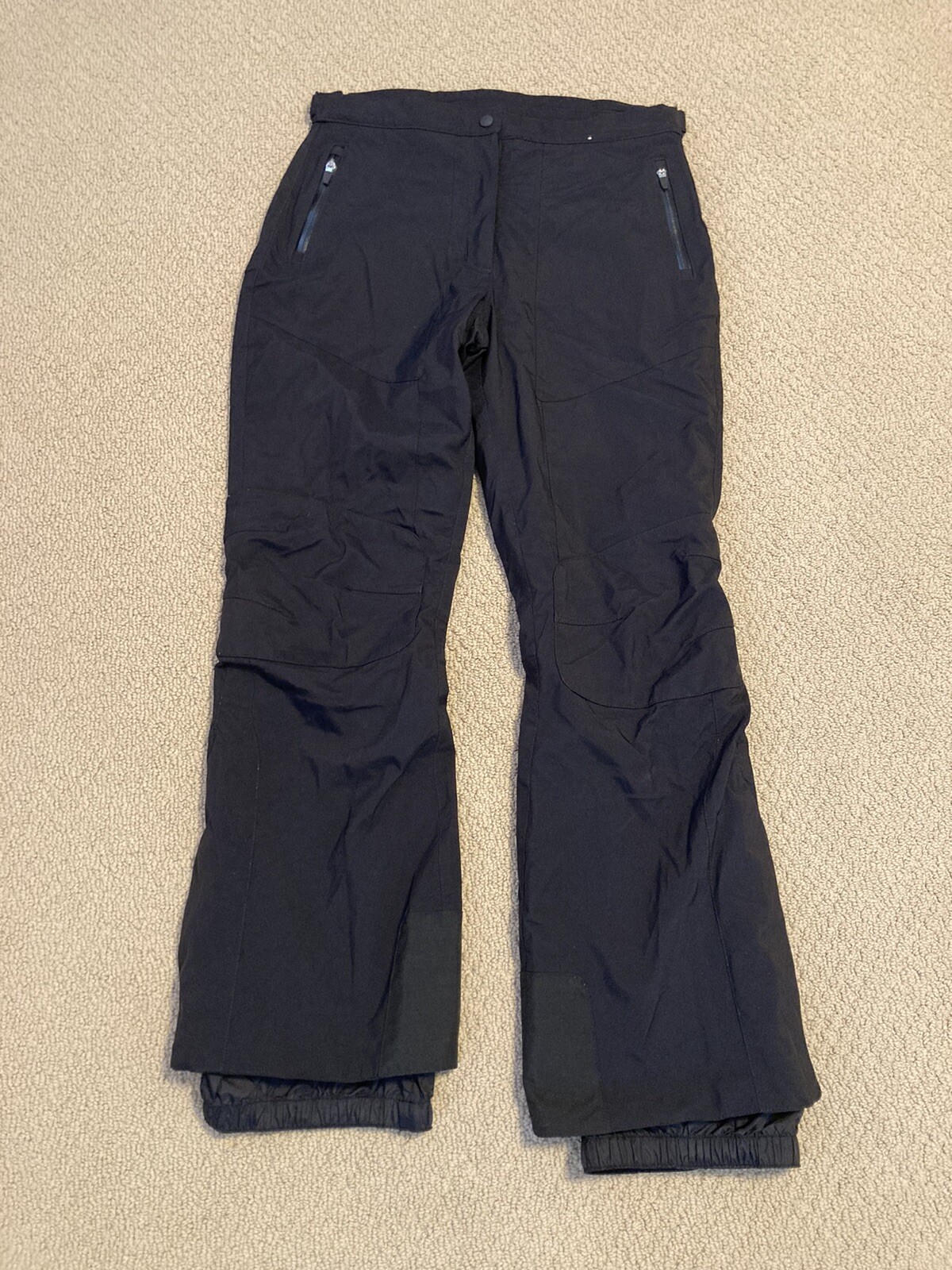 Obermeyer Ridgeline Ski Snow Board Pants Black 32-24 x 31 Women's EUC Winter