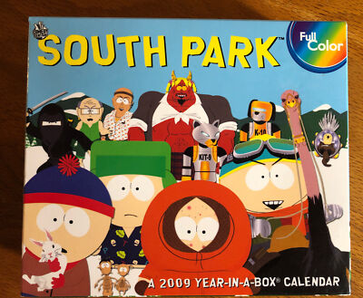 Comedy Central South Park 2009 Year In A Box Calendar Full Color | eBay