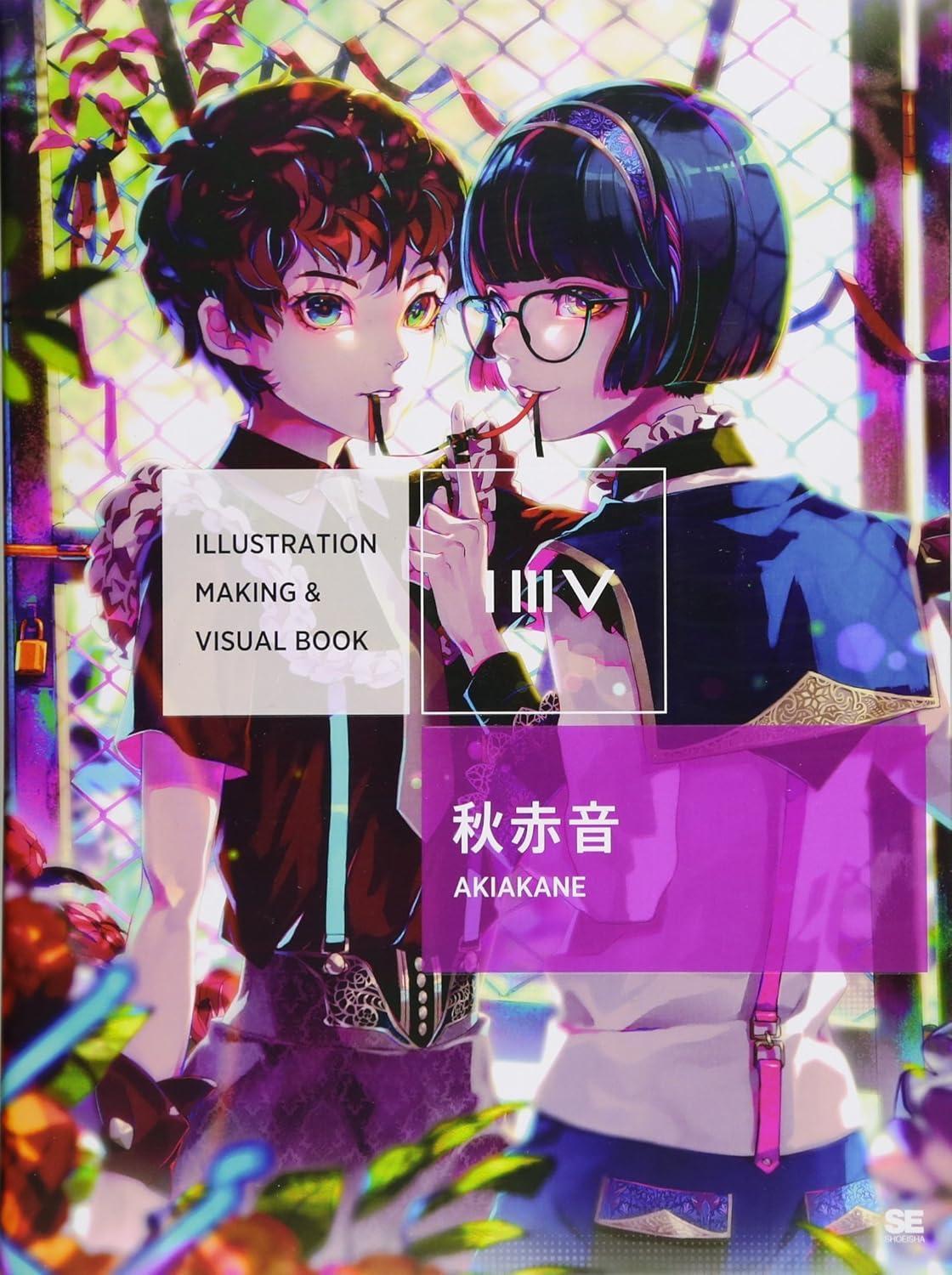 ILLUSTRATION MAKING & VISUAL BOOK Akiakane Art Book Japanese Anime Technique