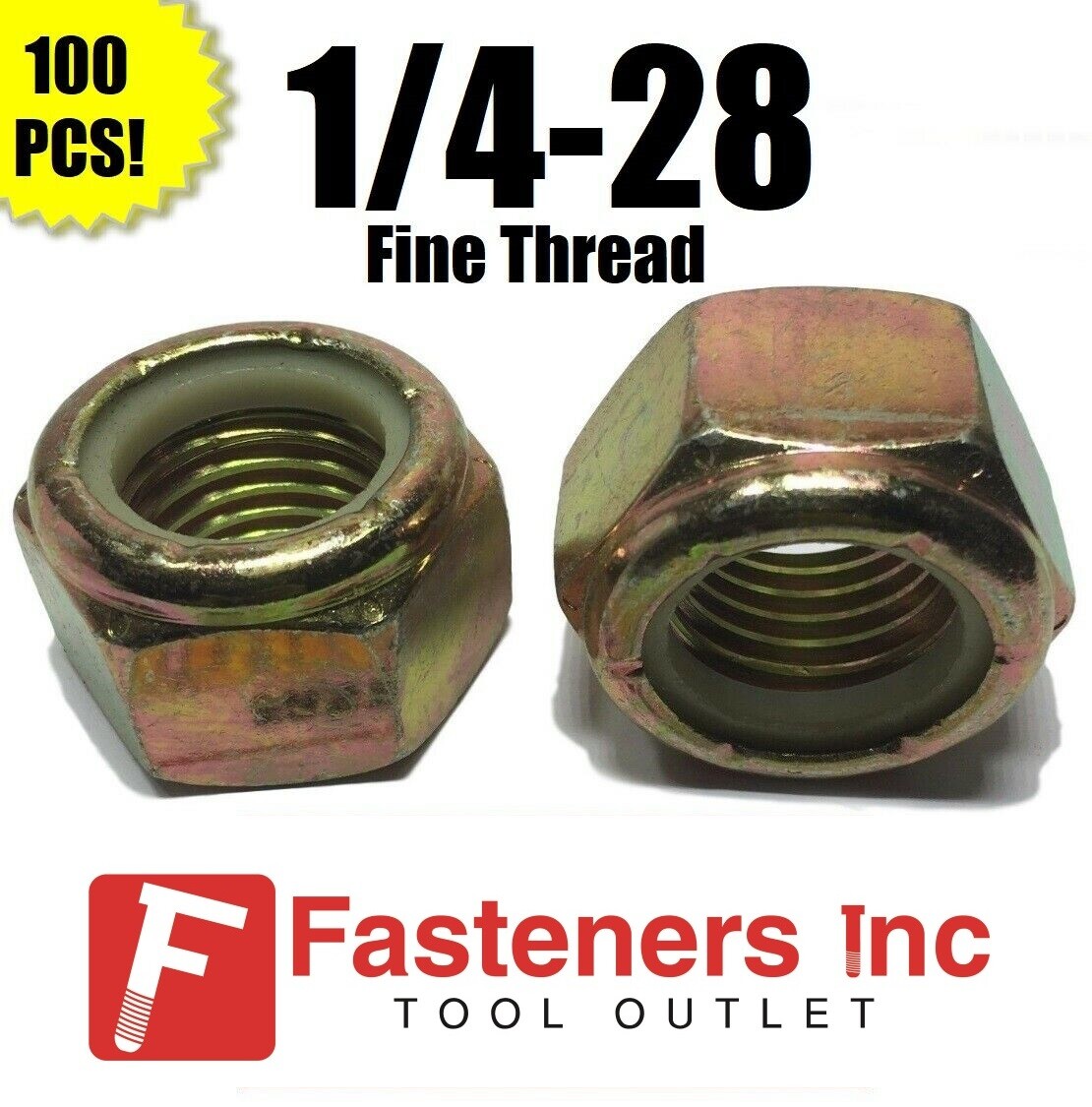 Dadi Di Bloccaggio Esagonali Flangiati 1/4-20, In Acciaio Inox - Foto 10