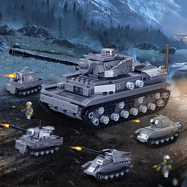 military building block sets