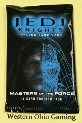 Star Wars Jedi Knights Masters of the Force Booster Pack NEW TCG CCG