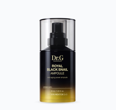 Dr.G Royal Black Snail Ampoule Serum 30mL (new airless pump package)