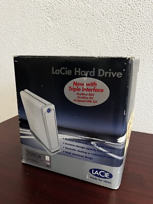 LaCie 250 GB Hard Drive External