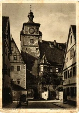 CPA AK Rothenburg- Weisser Turm GERMANY (944130)