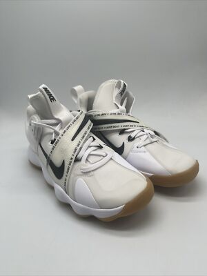 Nike React Hyperset White/Black Volleyball Shoes CI2956-100 Women's Size 10