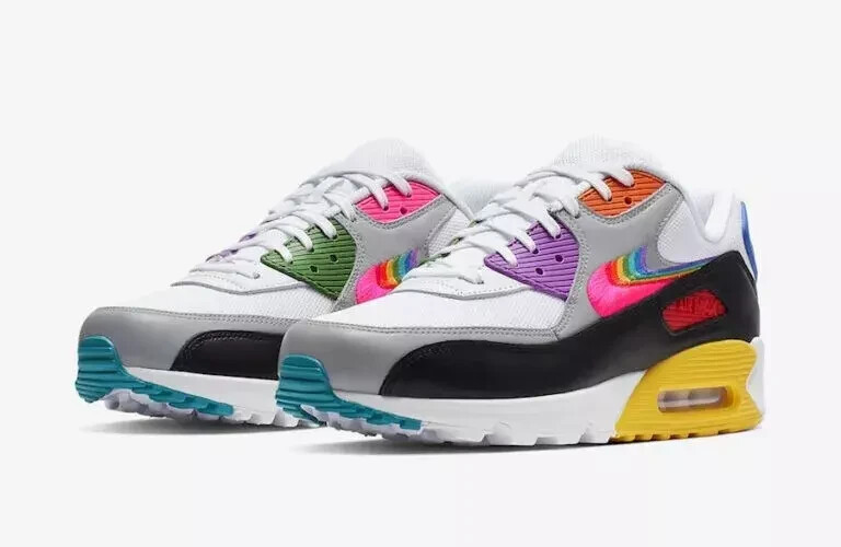 m*f様 Air Max 90 BE TRUE ホワイト/マルチカラー/ブラック Size 10 - Nike Air Max 90 Be True for sale online | eBay