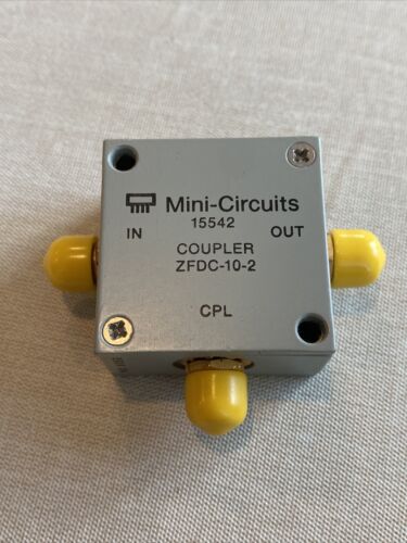 Acoplador Mini-Circuitos ZFDC-10-2 10-1000 MHz (1GHz) Acoplador Direccional CPL - Imagen 1 de 3