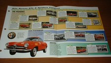 1954-99 History Of Alfa Romeo GT & Spider Bro...