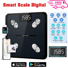 Etekcity Smart Scale for Body Weight Bathroom Digital Weighing Scale with BMI