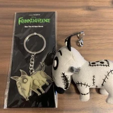 Not For Sale Frankenweenie Sparky Strap & Keychain Tim Burton #5493