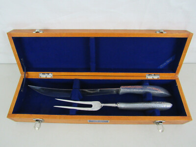 Japan Sword ナイフセット Vintage Japan Sword Co LTD Stainless Steel 2 Piece Carving Set In