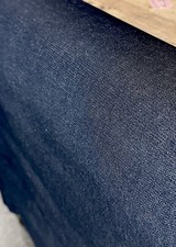 USA MADE DEEP INDIGO DENIM 10 ozs RING SPUN 100 COTTON FABRIC 68" WIDE BY YARD