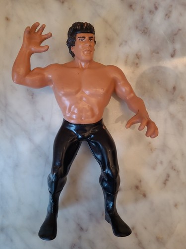 WWF LJN Ricky The Dragon Steamboat Rubber Wrestlin...