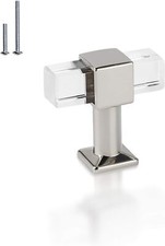10 Pack Polished Chrome Cabinet Knobs Kitchen Cabinet Pulls Lucite Drawer Pul... 10 Pack Polished Chrome Cabinet Knobs Kitchen Cabinet Pulls Lucite Drawer Pul...