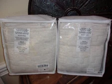 New The Company Store Air Layer Off White King Sham Pair