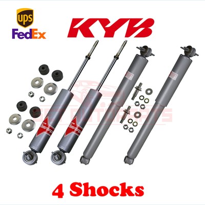 KYB Kit 4 Front&Rear Shocks GAS-A-JUST for BUICK Apollo 1970-72