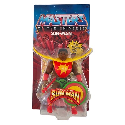 Mattel GNN84 Masters of the Universe Origins Actionfigur (14 cm) Sun Man NEU&OVP