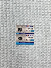 2 Pack CR1220 1220 Lithium 3v Battery DL1220 BR1220 LM1220 ECR1220 US SELLER