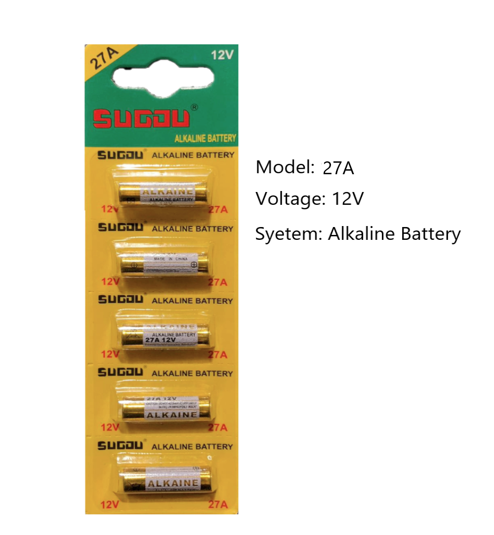 5/10PCS 23A 27A A23 A27 23 12V Alkaline Battery for Garage Car Remote