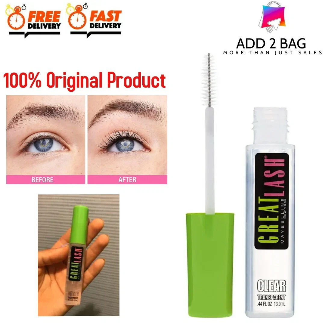 Maybelline Great Washable Mascara, Clear, 1 Tube | eBay