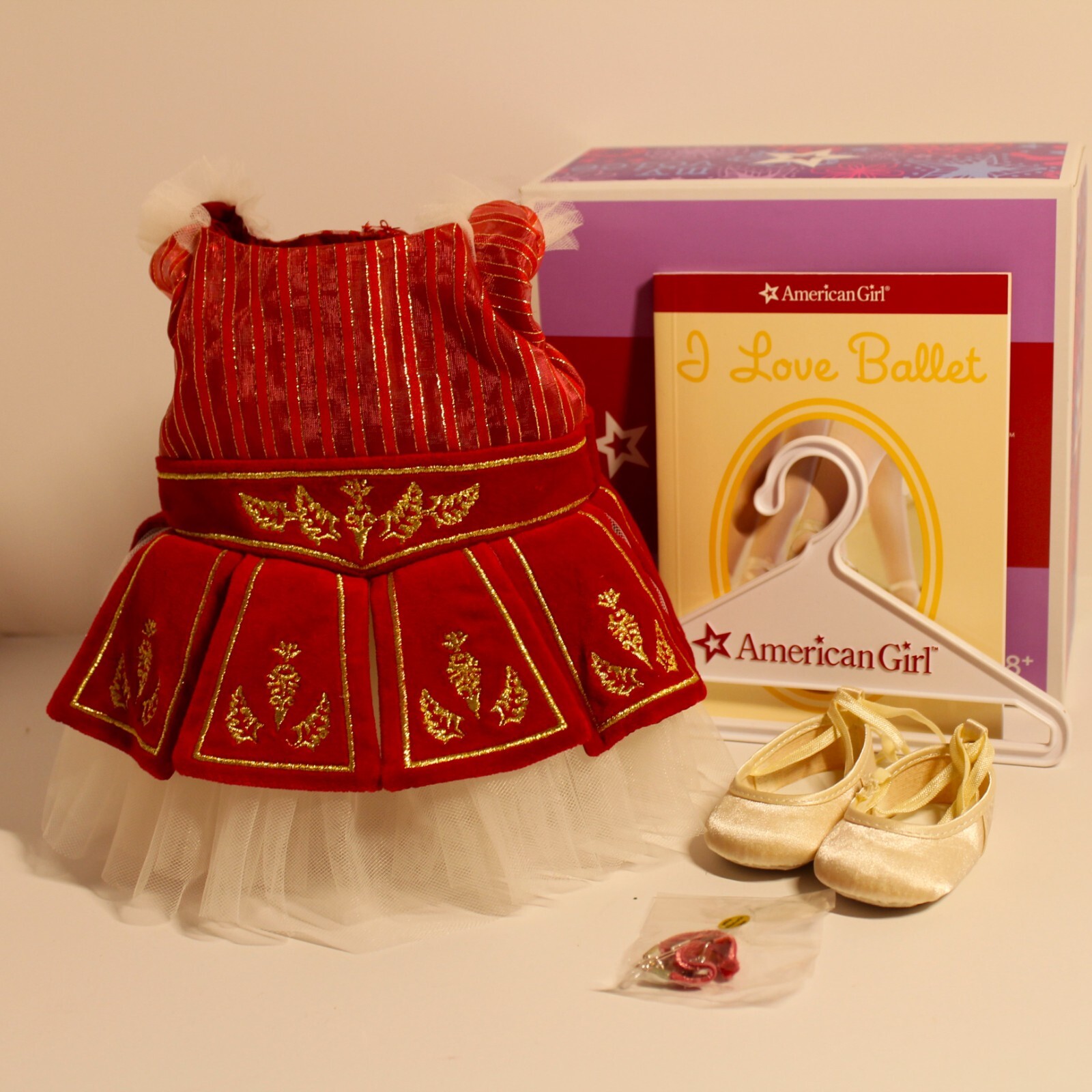 American Girl Ruby Ballet Costume 2007 VHTF New NIB eBay