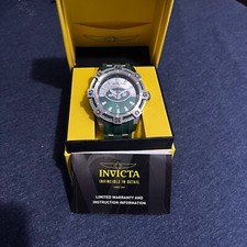 Invicta NFL New York Jets Quartz Green Dial Men's Watch 43325
