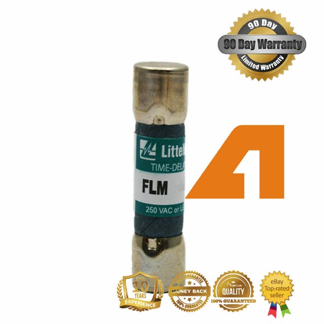 FLM-3-2/10 Littelfuse 3.2 Amp 250V Midget Time-Delay Class CC Fuse 10 ...
