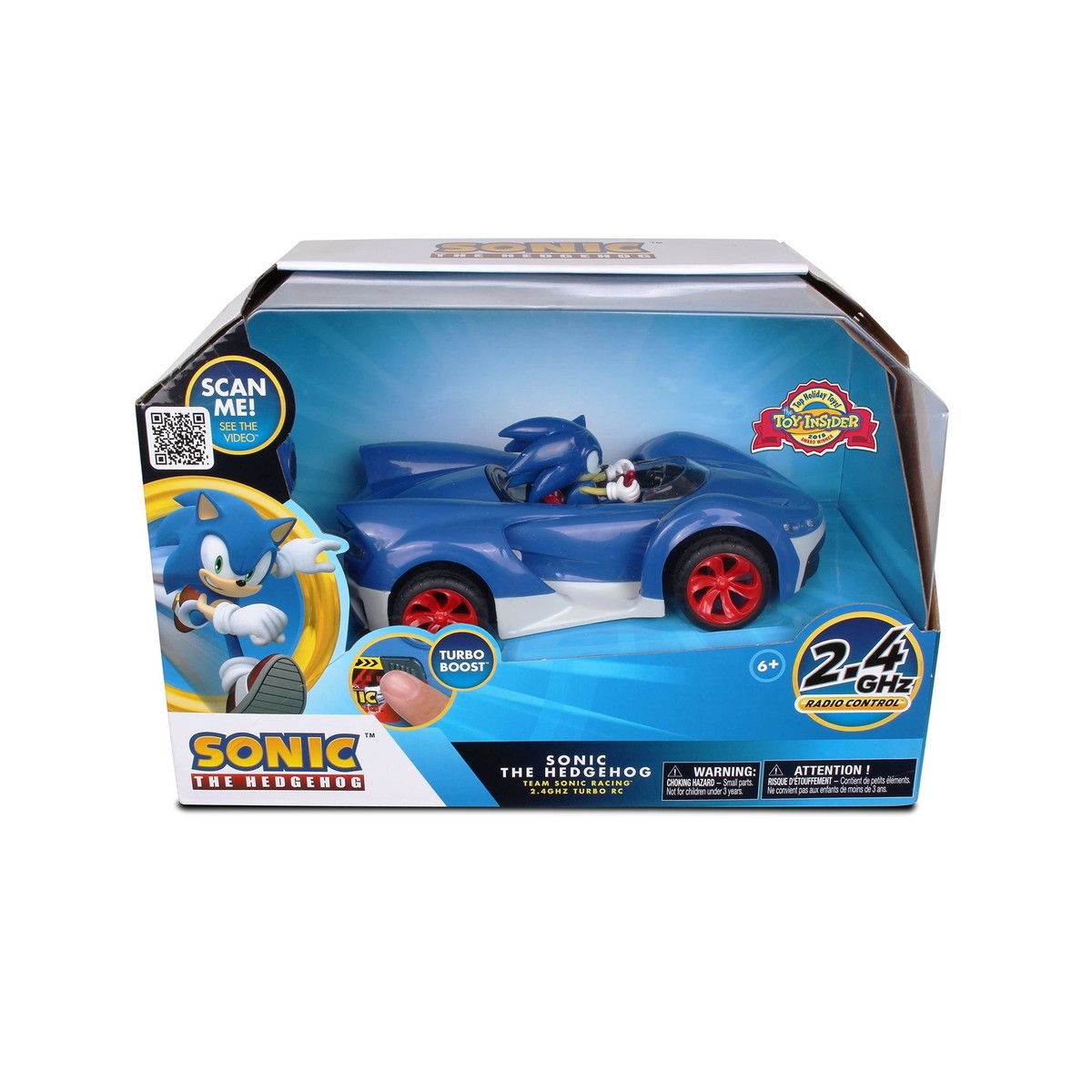 NKOK Team Sonic Racing 2.4GHz Radio Control Car with Turbo Boost