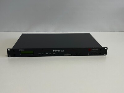 Lot of 2 Polycom Vortex EF2241 Microphone Mixer - No Power Supplies Included