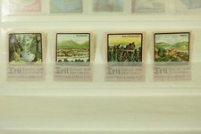 4x Tell Cacao und Chocolade , Reklamemarken /...