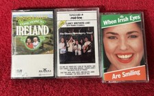3 IRISH Music Cassettes Traditional Ireland lot Clancy Brothers Come Home Irish