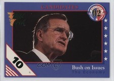 1992 Wild Card Decision '92 50 Stripe George HW Bush on Issues The Economy 0w6