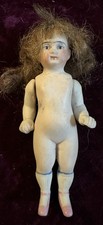 3 1/2” Antique Rare 2120 Character All Bisque German  Bisque Doll Perfect
