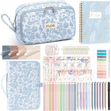 Bible Study Supplies Journaling Kit for Women with Bible Cover Case, Valentin...