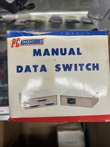 PC Accessories Manual Data Swich DB25 Connector
