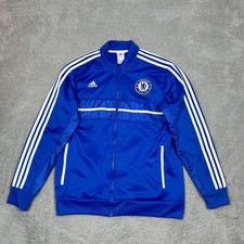 Adidas Men's Royal Blue Chelsea FC 2013 Track Jacket Size Large