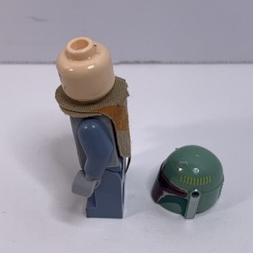 LEGO Star Wars Boba Fett MinifigureHead Beard Stubble 2012 9496Pauldron sw0396