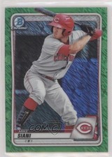 2020 Bowman Chrome Prospects Green Shimmer Refractor /99 Mike Siani #BCP-178 z1r
