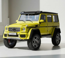 MERCEDES G500 4X4² Electric Beam YELLOW 1/18 AUTOART G WAGON - 76319