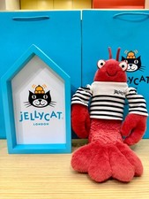 Jellycat Larry Lobster ‘Sailor’ Plush Doll Toy Christmas Gift Tags & Dust Bag