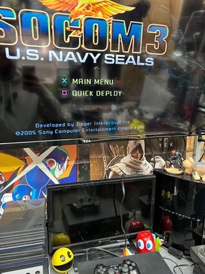 SOCOM 3: U.S. Navy SEALs (Sony PlayStation 2/PS2, 2005)