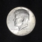 1967  50c Kennedy SILVER Half Dollar AU