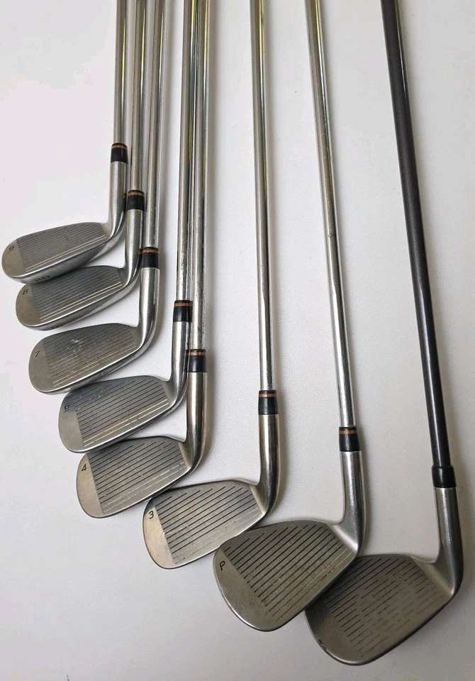TaylorMade Firesole R-80 Steel Shaft Iron Set Right Handed 3-9, PW SW No 5 Iron - Image 2 of 4