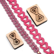 Leather Strap Loop Splicing Cutting Die Shoulder Belt Punch Mould for DIY Craft