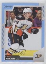 2020-21 O-Pee-Chee Blue Border Max Jones #10 0dr