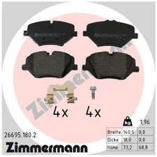 Satz Bremsbeläge Bremsklötze vorne für BMW X1 U11 X2 U10 X3 G45 | 23845055