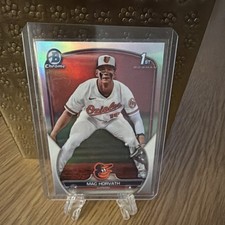 Topps 2023 Bowman Draft Chrome Mac Horvath 1st Bowman Refractor #BDC-90