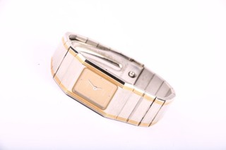Omega De Ville Design 595 0034 Two Tone 1980's Ladies 20mm Quartz Watch Repair