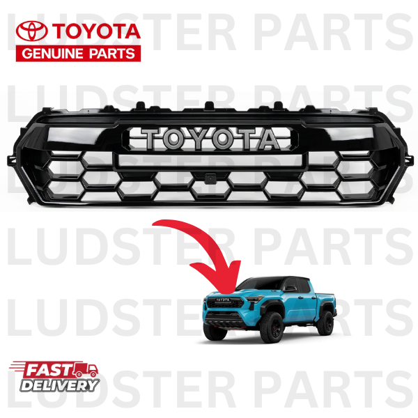 24 - 26 TOYOTA TACOMA TRD PRO FRONT RADIATOR GRILLE OEM BRAND NEW